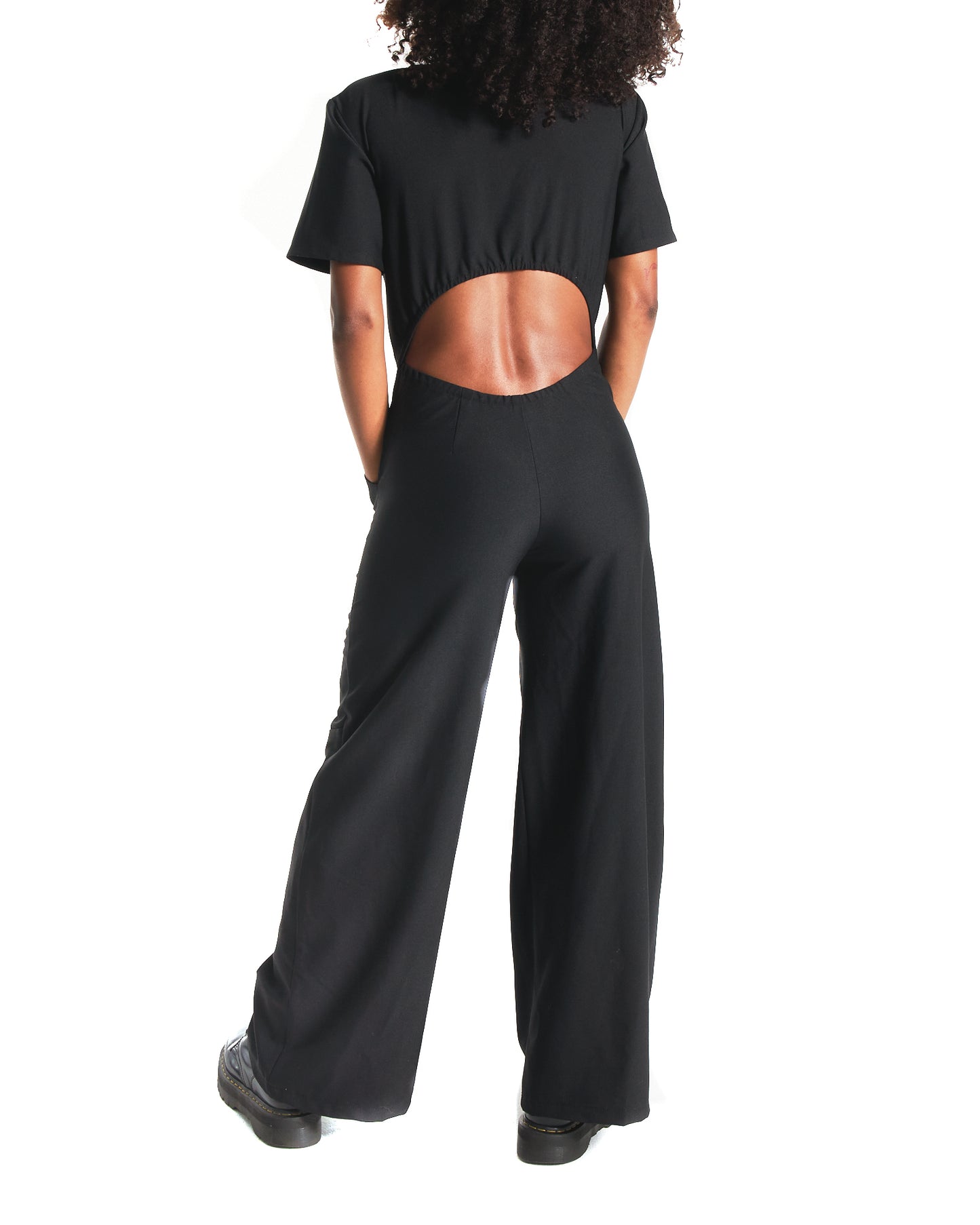 002 CUT-OUT POCKET JUMPSUIT