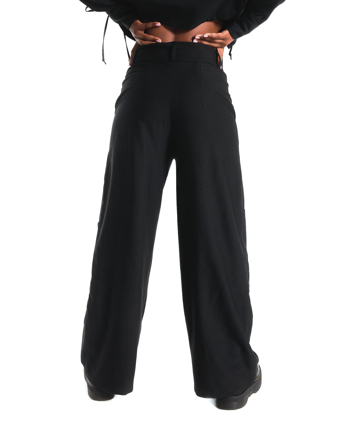 005 HIGH WAISTED POCKET TROUSERS